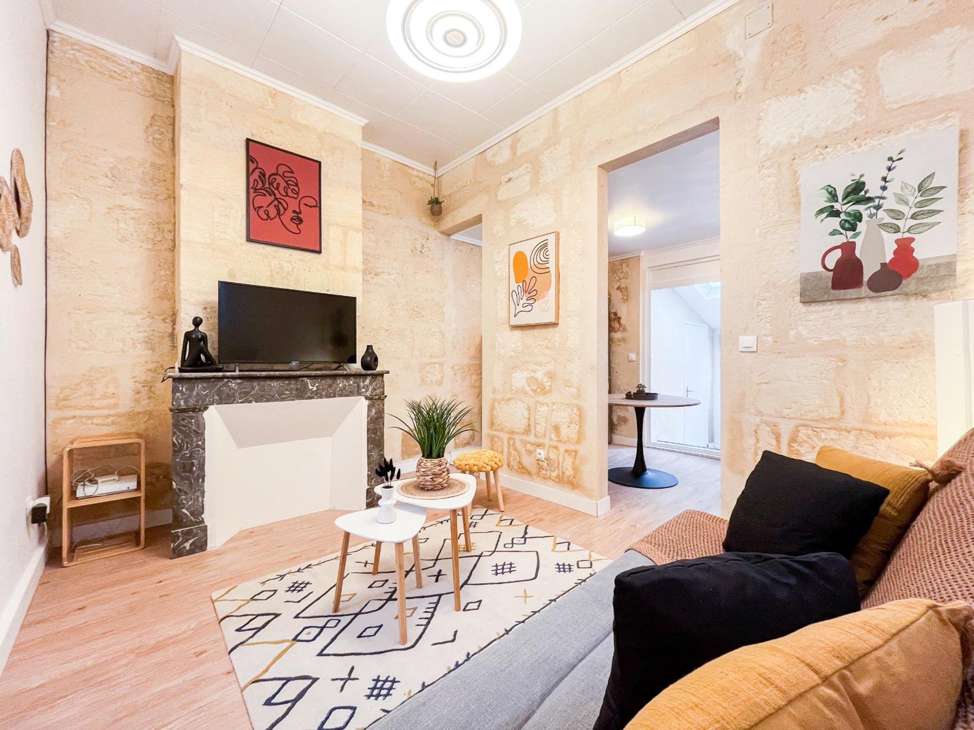 Echoppe Typique Avec Terrasse Villa Talence Bagian luar foto
